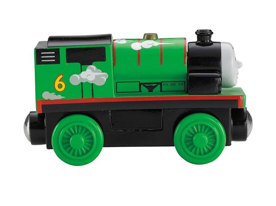 きかんしゃトーマス　木製レールシリーズ　パーシー パーシーとティドマス機関庫 《木製レールシリーズ》 HBJ81 TO